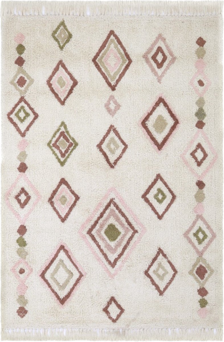 Bol.com Tapis Petit Liz Vloerkleed - 170 x 120 cm - Aubergine aanbieding