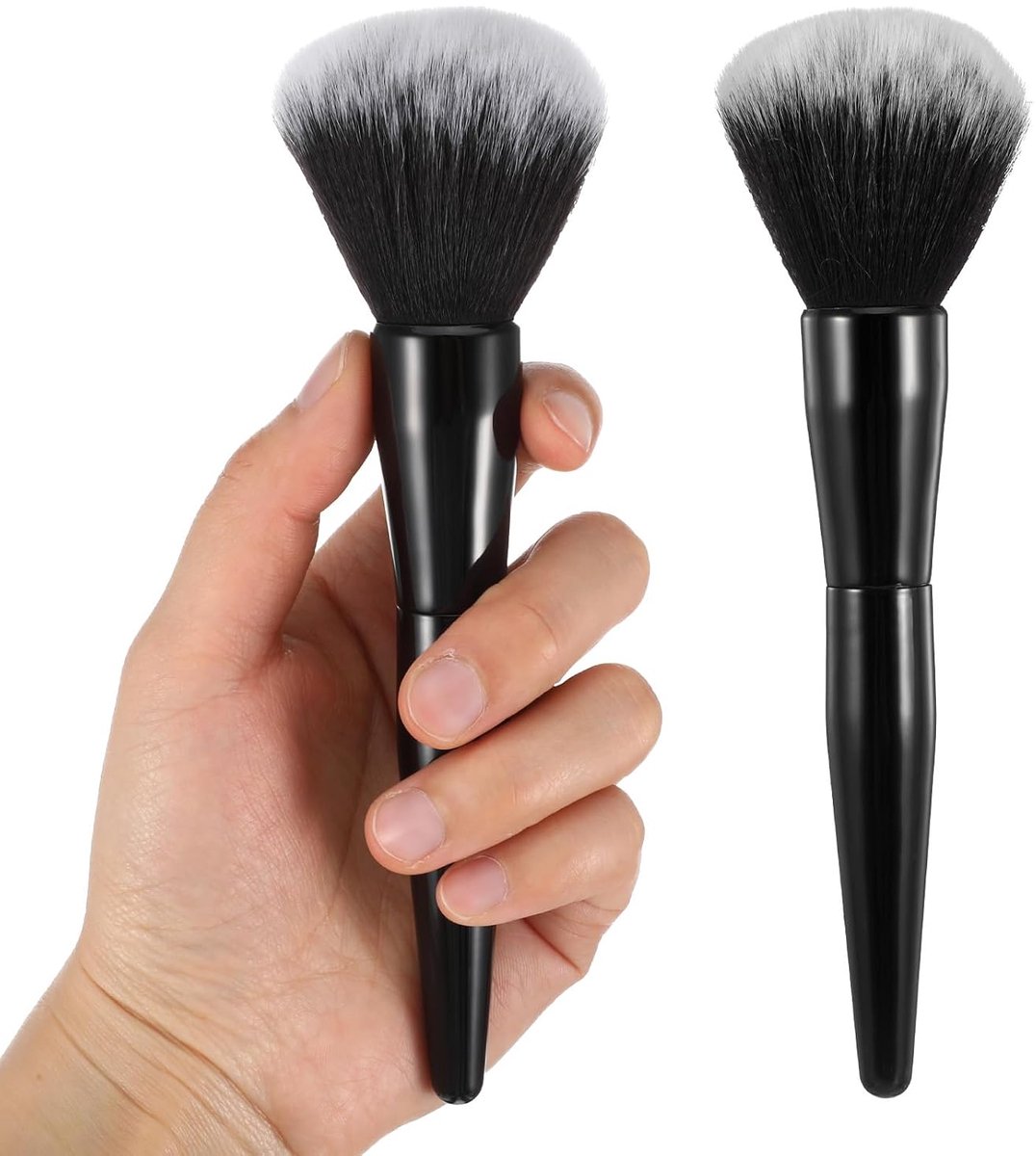 Wimpernreinigingsborstel - Gezichtsborstel - Reinigingsset - Diepe Reiniging - Make-up Aanbrengen - Nylon En Aluminium - Hygiënisch Verpakt - Ideaal Voor Reizen - 10 Stuks