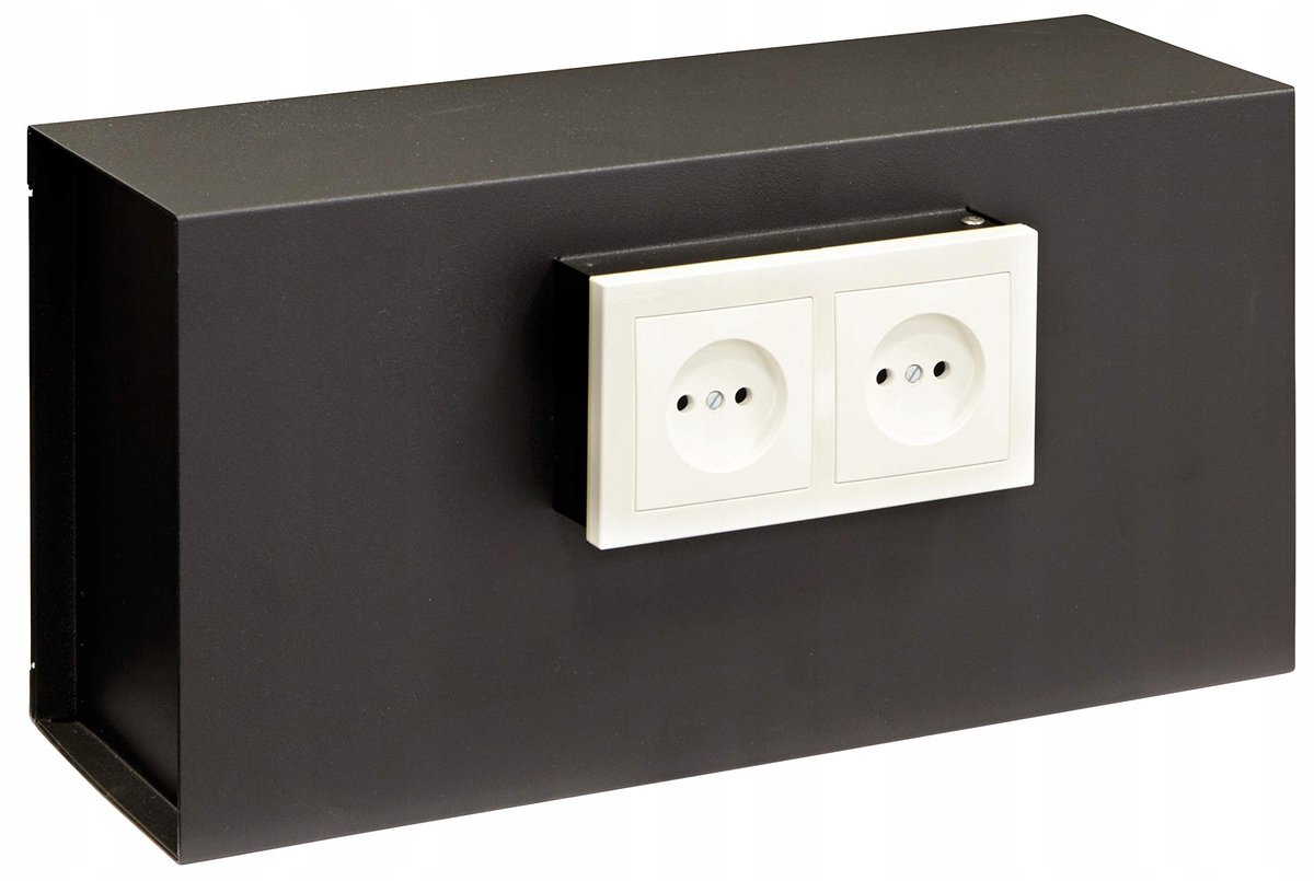 Arregui 23000W-S1 Wandkluis Zwart 12L - Veilig en discreet