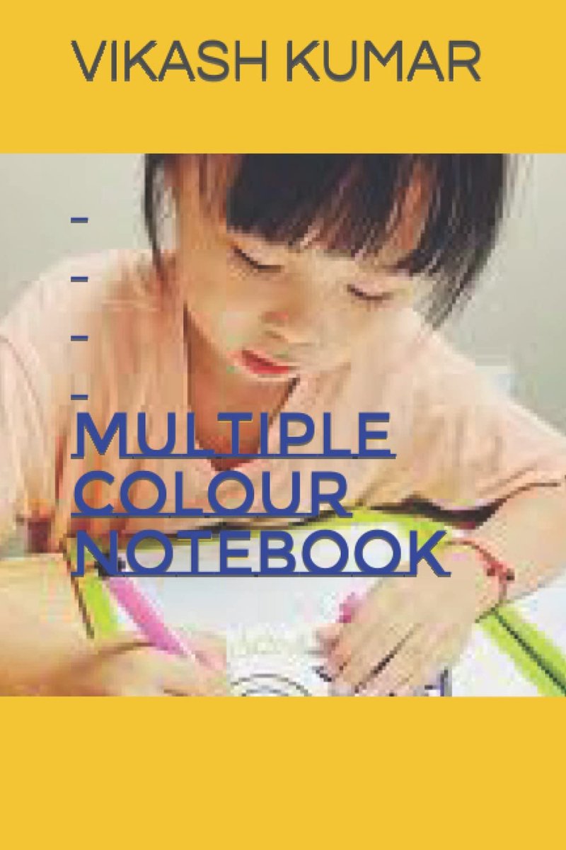 Multiple Colour Notebook - ShopVlot