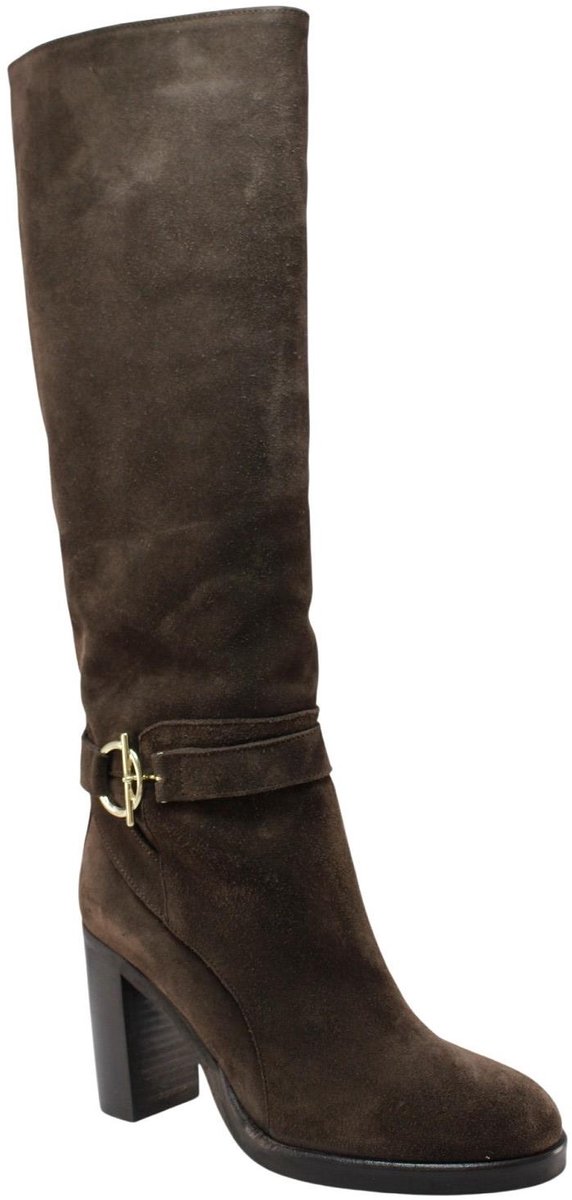 Sofia Len - Schoenen - Donkerbruin - Vrouwen - Maat 38 -