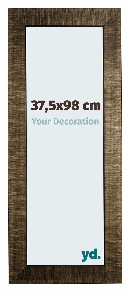 yd. Your Decoration - Fotolijst 37,5x98 cm - Hout - Champagne Geborsteld - Leeds