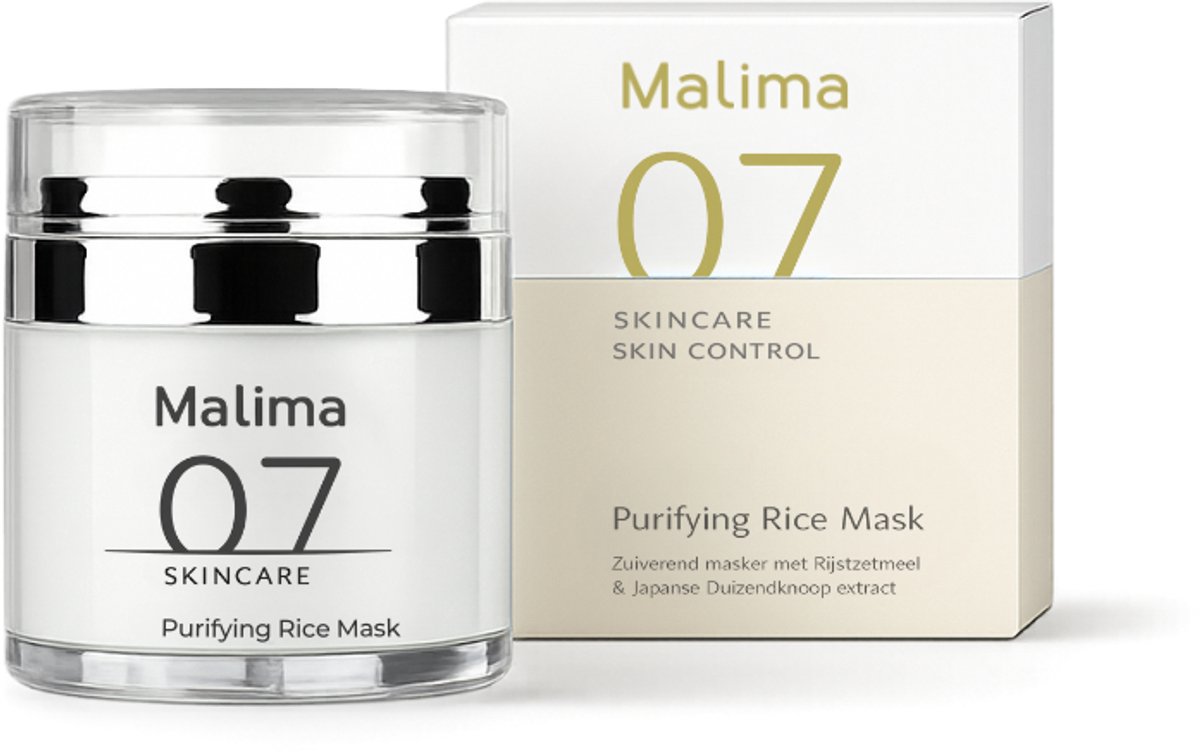 Purifying Rice Mask – Masker Voor Onzuivere Huid – Malima