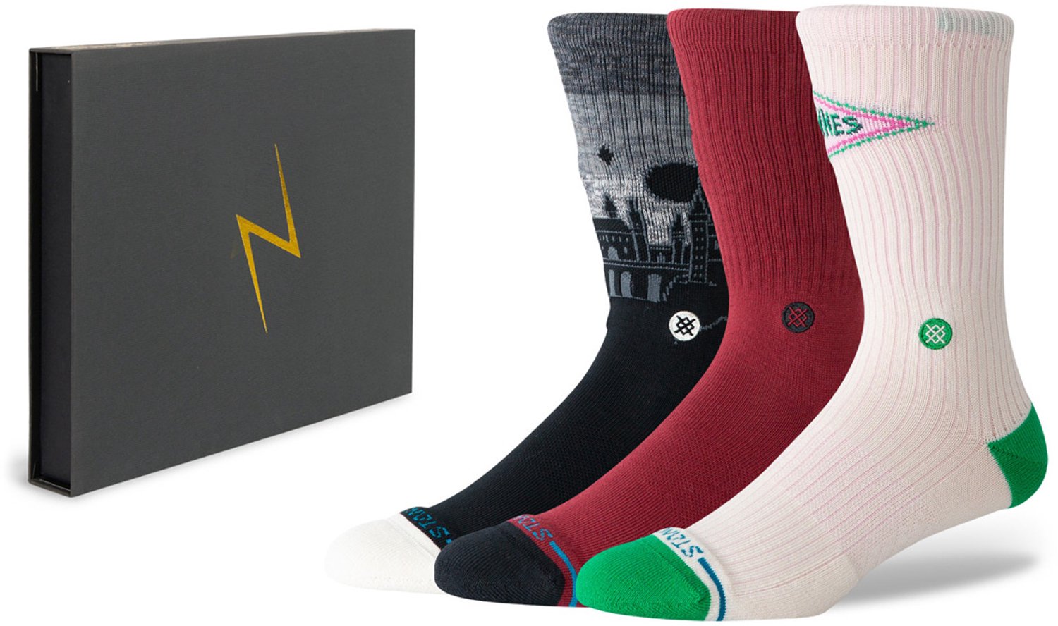 Stance unisex casual giftbox 3P sokken harry potter destinations multi (Harry Potter)