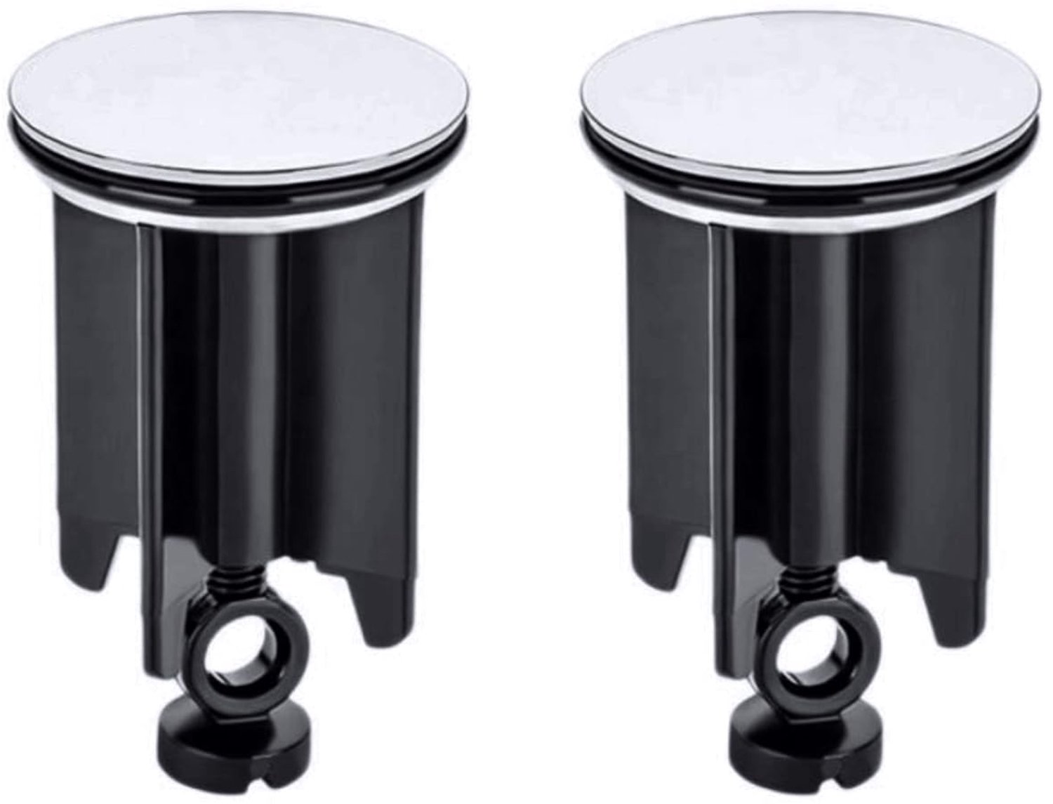 Afvoerstop Lekvrij Ontwerp - Wastafelstop - Verstelbaar - Badkamer/Keuken - 40 mm - Rubberen Ring