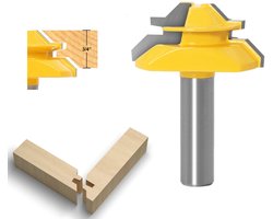 45 Graad Lock Mitre Frees voor Houtbewerking