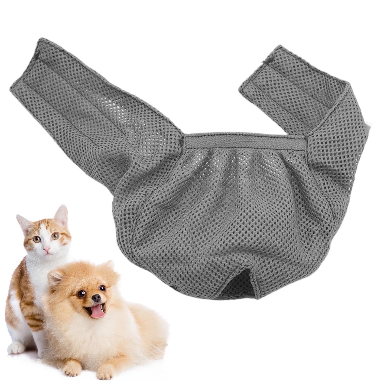 Ademend Muilkorf voor Katten met Anti-Bijt Functie
