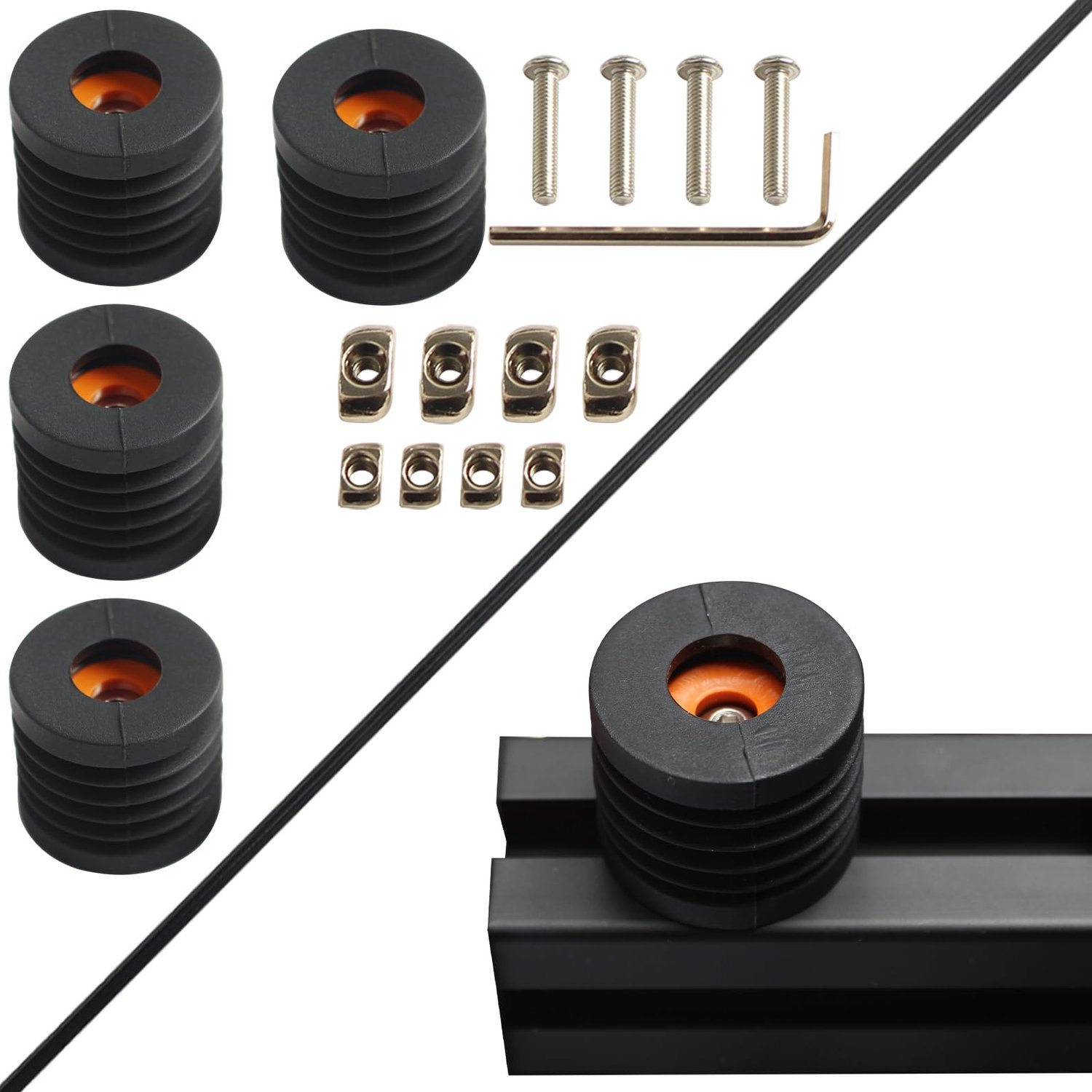Anti-Vibratie Voetmat voor 3D-printer T-Slot 2020