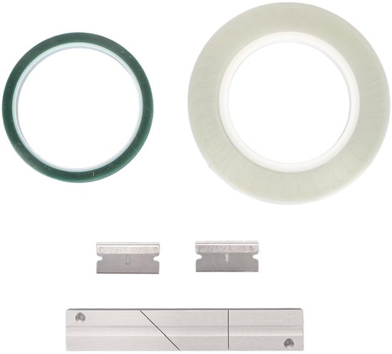 Splitsblok Kit - Aluminiumlegering - 1/4 Inch Tape - Bandsplitsblok - Universeel voor Reel-to-Reel - Inclusief Media Blades - Bandsplitsblokkit — afbeelding 4