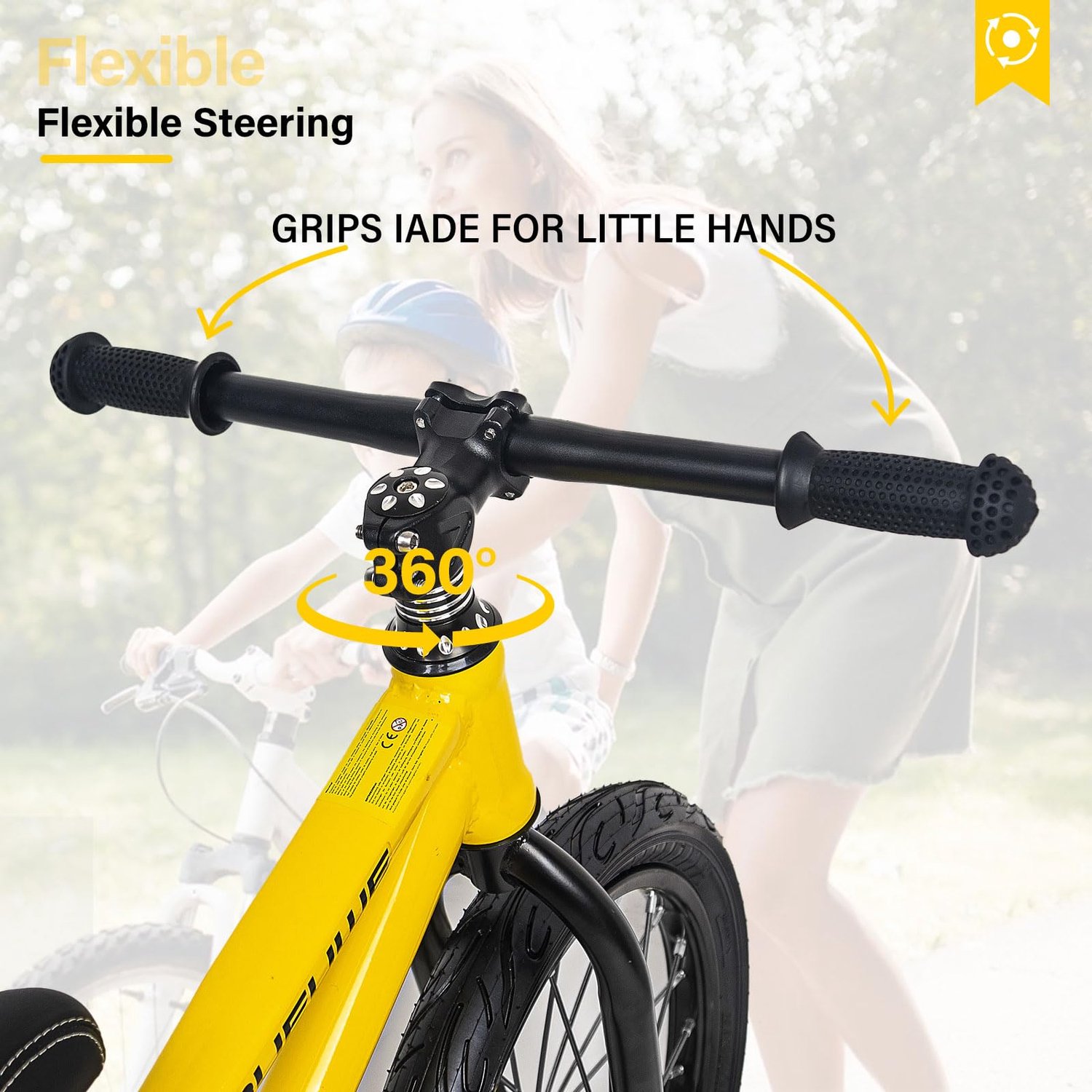 16 Inch Balance Bike voor Kinderen van 4-8 Jaar