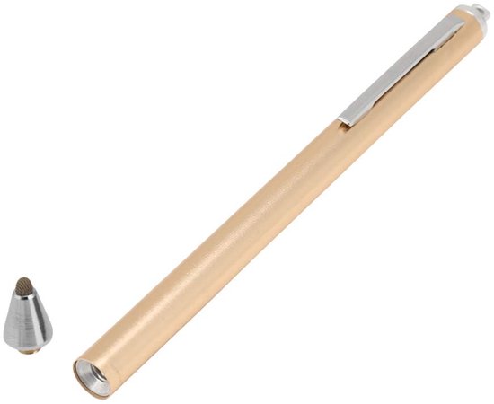 Stylus Pen Draagbaar - Digitale Touchscreen Pen - Siliconen Punt - Antislip - Aluminiumlegering - Slijtvast - Aanraakpen — afbeelding 2