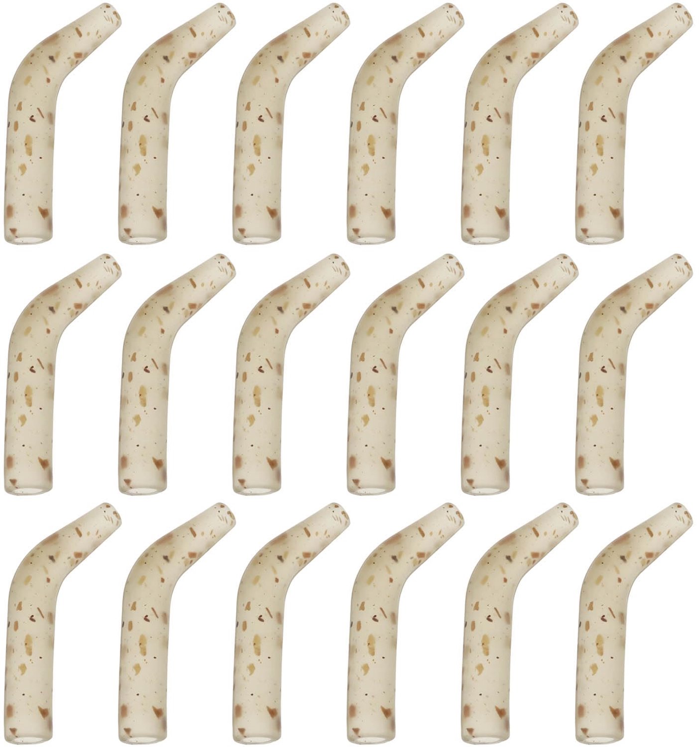 Kickers Grote Maat 14Mm - Groene Camo - Haakcompatibiliteit Maat 2#/4# - Duurzaam Tackle Materiaal - Verbeterde Hooking Efficiency - Hoge Zichtbaarheid - Visaccessoires