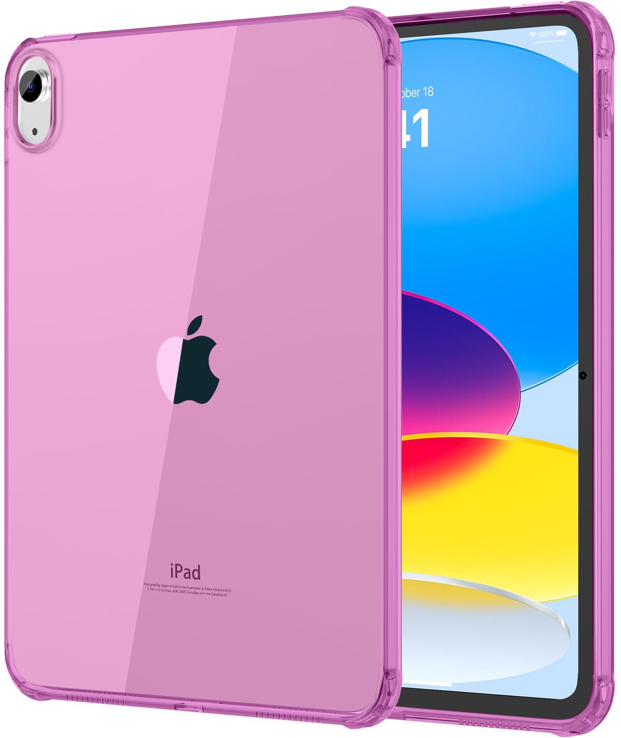 Transparante Beschermcase voor iPad, Zacht TPU