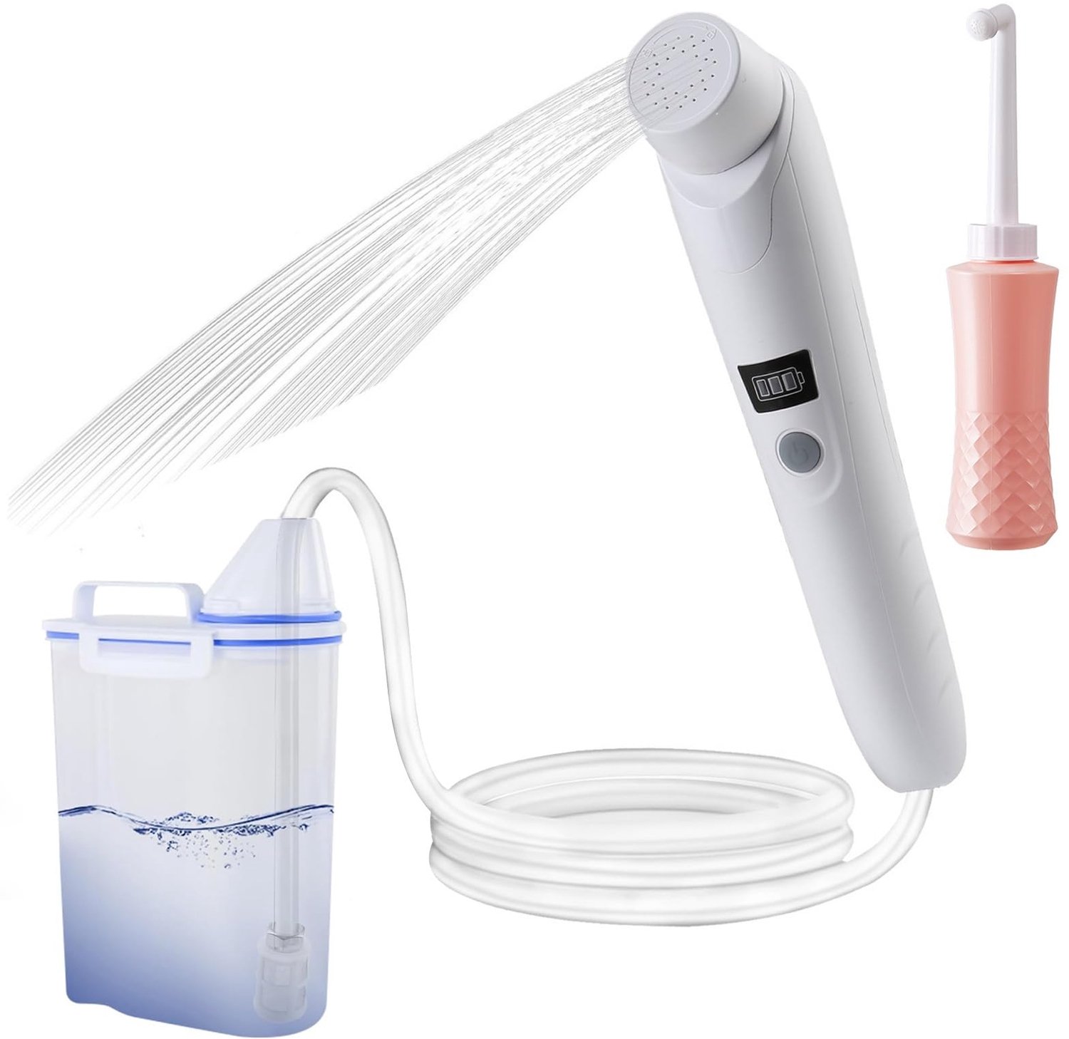 Draagbaar Elektrisch Bidet met Waterreservoir voor Vrouwen