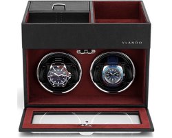 Luxe Horlogewinder met Opbergvak en LED Verlichting