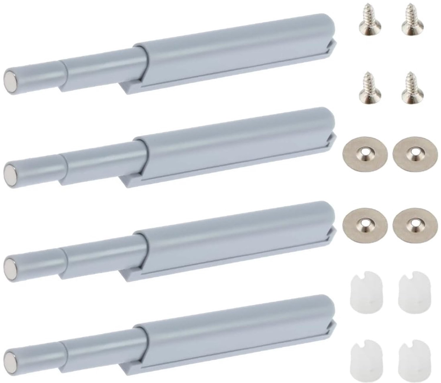 Set van 4 Magnetische Deursnappers voor Gemakkelijk Openen