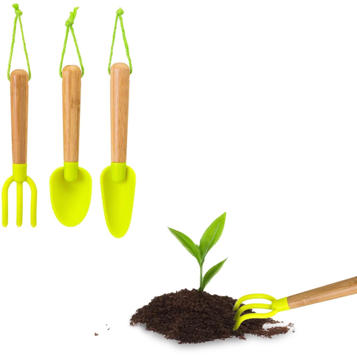 Set van 3 Tuin Gereedschappen voor Planten en Bloemen