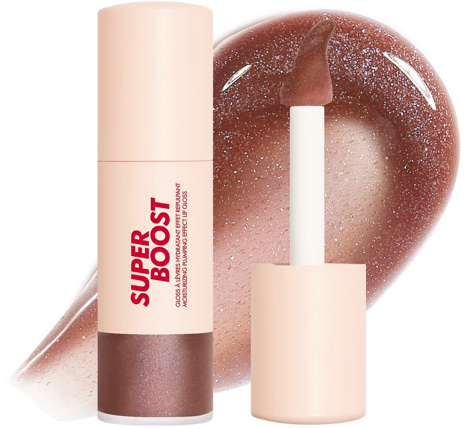 MAKE UP FOR EVER - Super Boost Lip Gloss - Lipgloss 9 ml - 07 Limitless Brown