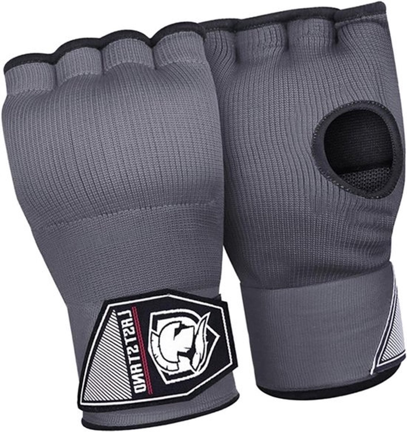 Binnenhandschoenen Boksen - Bokshandschoenen Gel - Vechtsport Training - Schokdempend - 69 cm - Diep Grijs