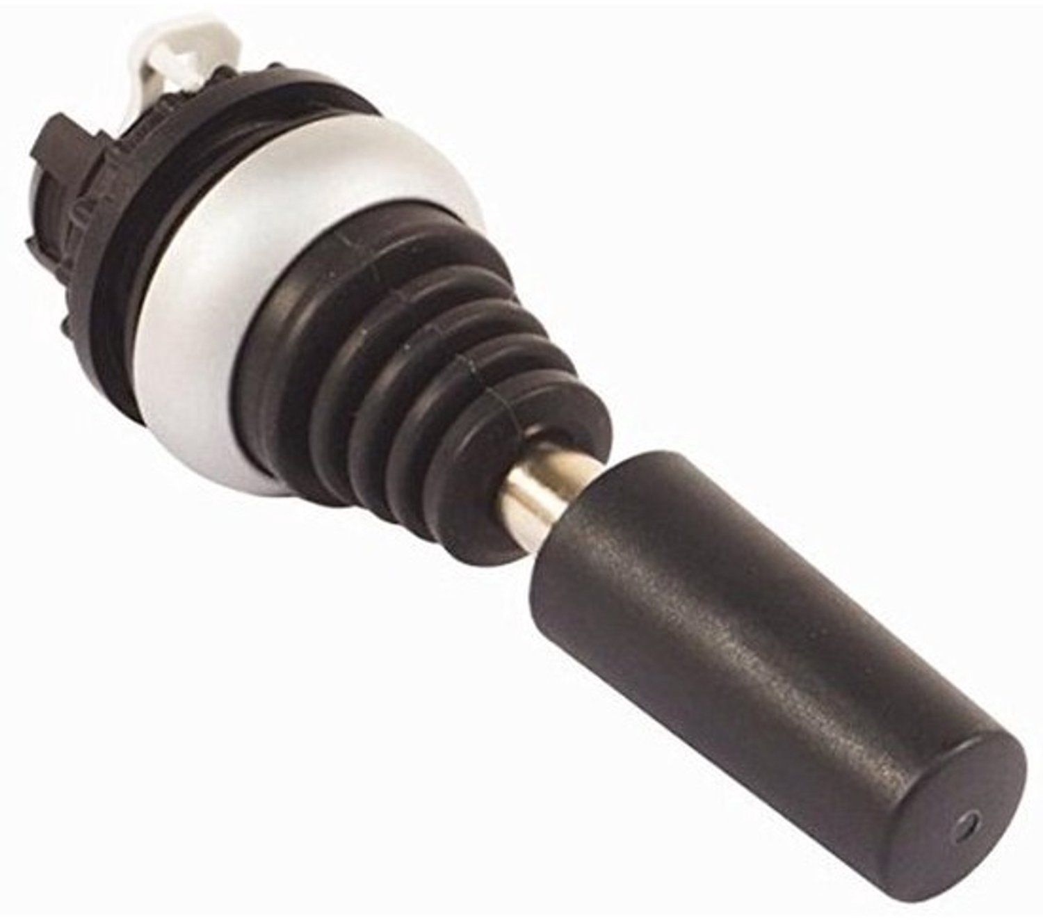 Industriële joystick - 4 standen - Machinebesturing - Metalen as - Wit