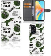 Telefoonhoesje met Pasjes voor OPPO A98 5G Dinosaurus