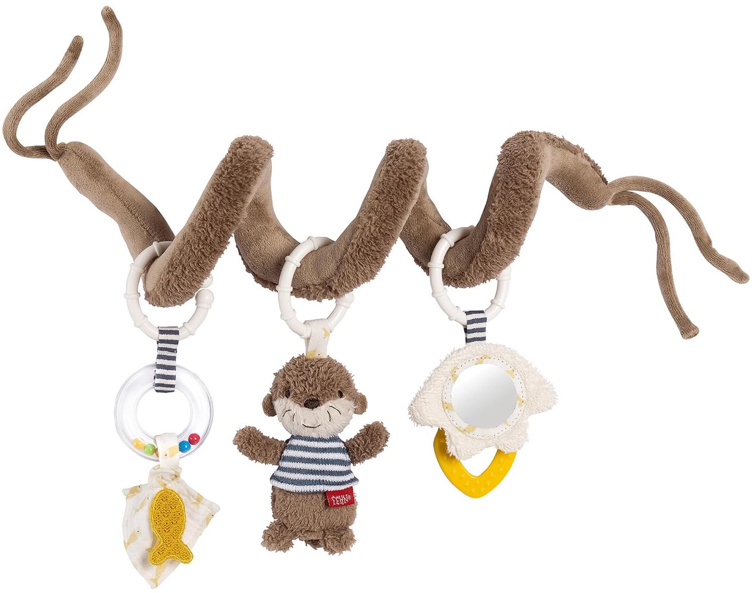 Fehn Otter Theo Activiteitenspiraal - Baby Speelgoed voor Onderweg