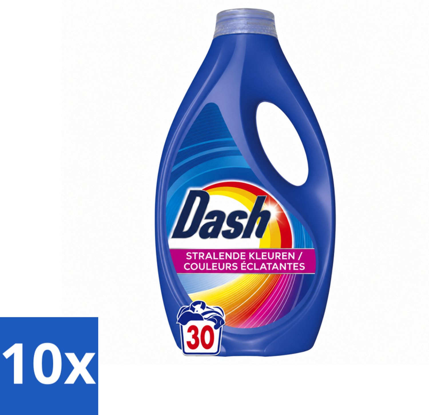 10 x Dash – Wasmiddel – Color – 1350 ml - Voordeelverpakking - 10 stuks