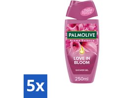 Palmolive 5 x - Douchegel - Love in Bloom - Aroma Essence - 250 ml - - 5 - 5 stuks