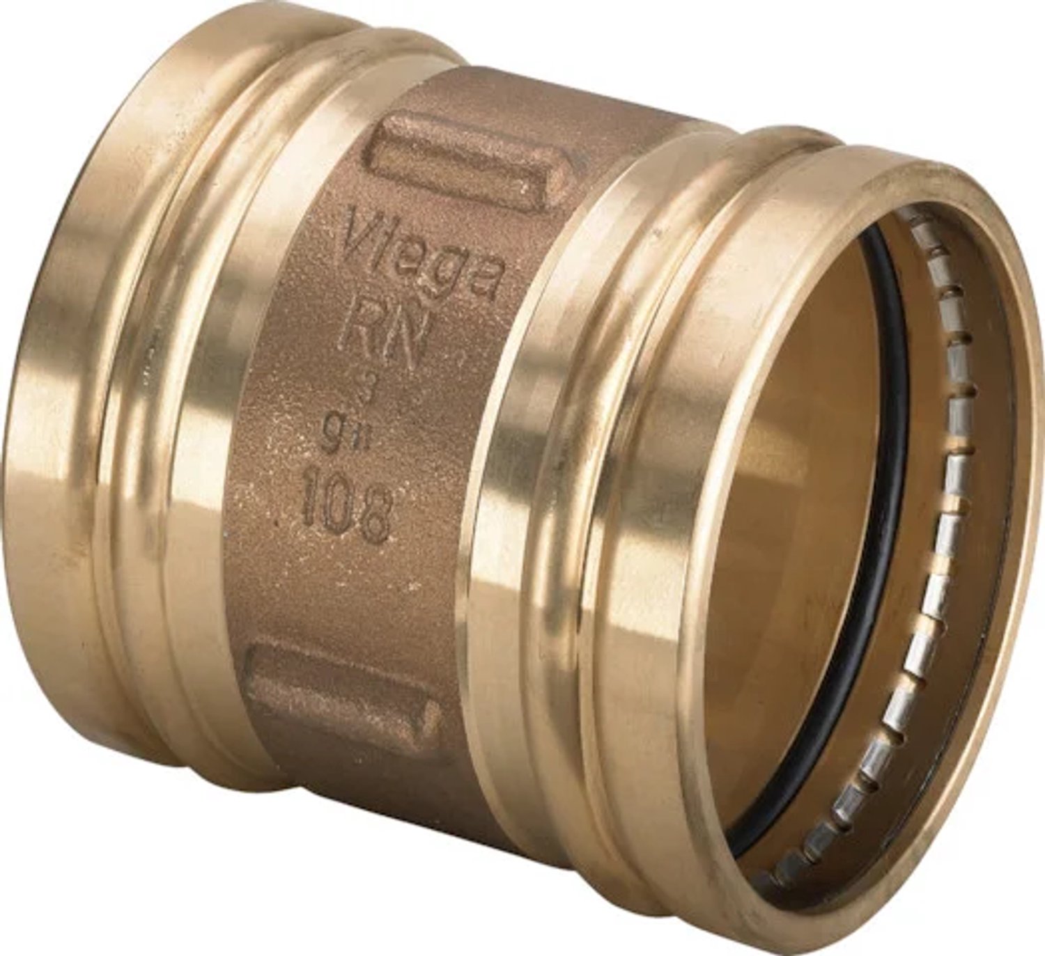Viega Sanpress LF-mof brons of siliciumbrons, model 2215LF d: 54, 431235