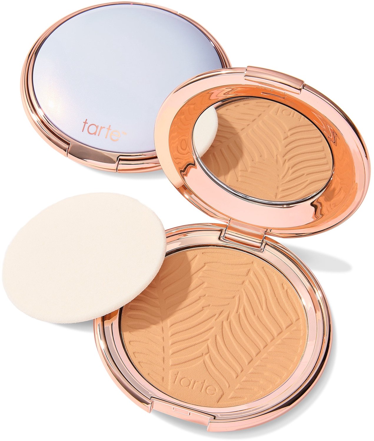 tarte - Amazonian Clay 16-Hour Blurring Powder Foundation - Poederfoundation 8 g - 27S Light-Medium Sand