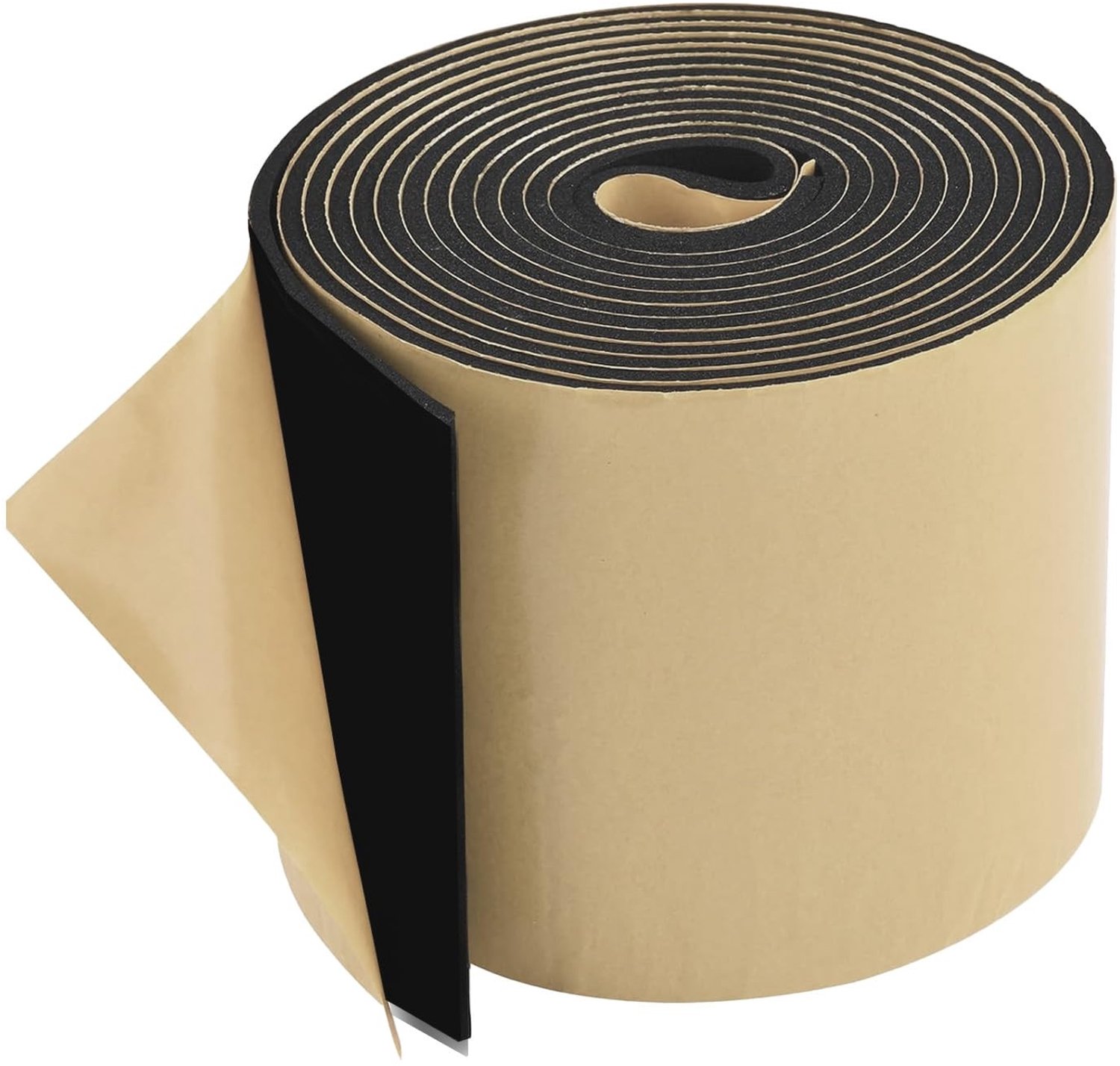 Zelfklevende Schuimrubber Afdichtingstape, Antislip voor Meubels, 6 m