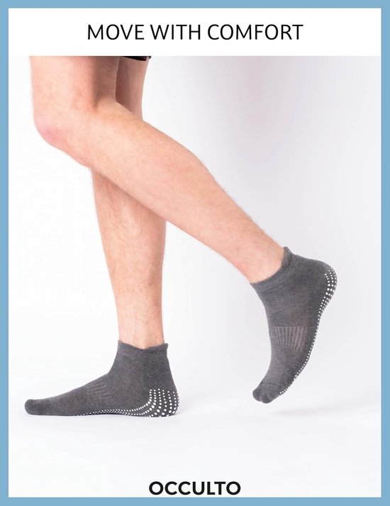 Antislip Sokken voor Yoga & Pilates - Unisex, 2 Paar — afbeelding 3