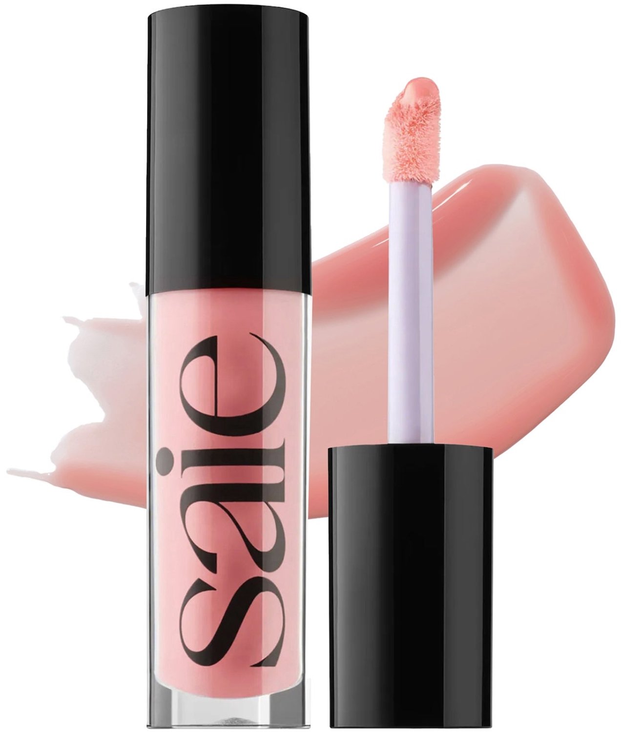 Saie - Glossybounce Hydrating Lip Oil - Lipolie 5 ml - Bubble