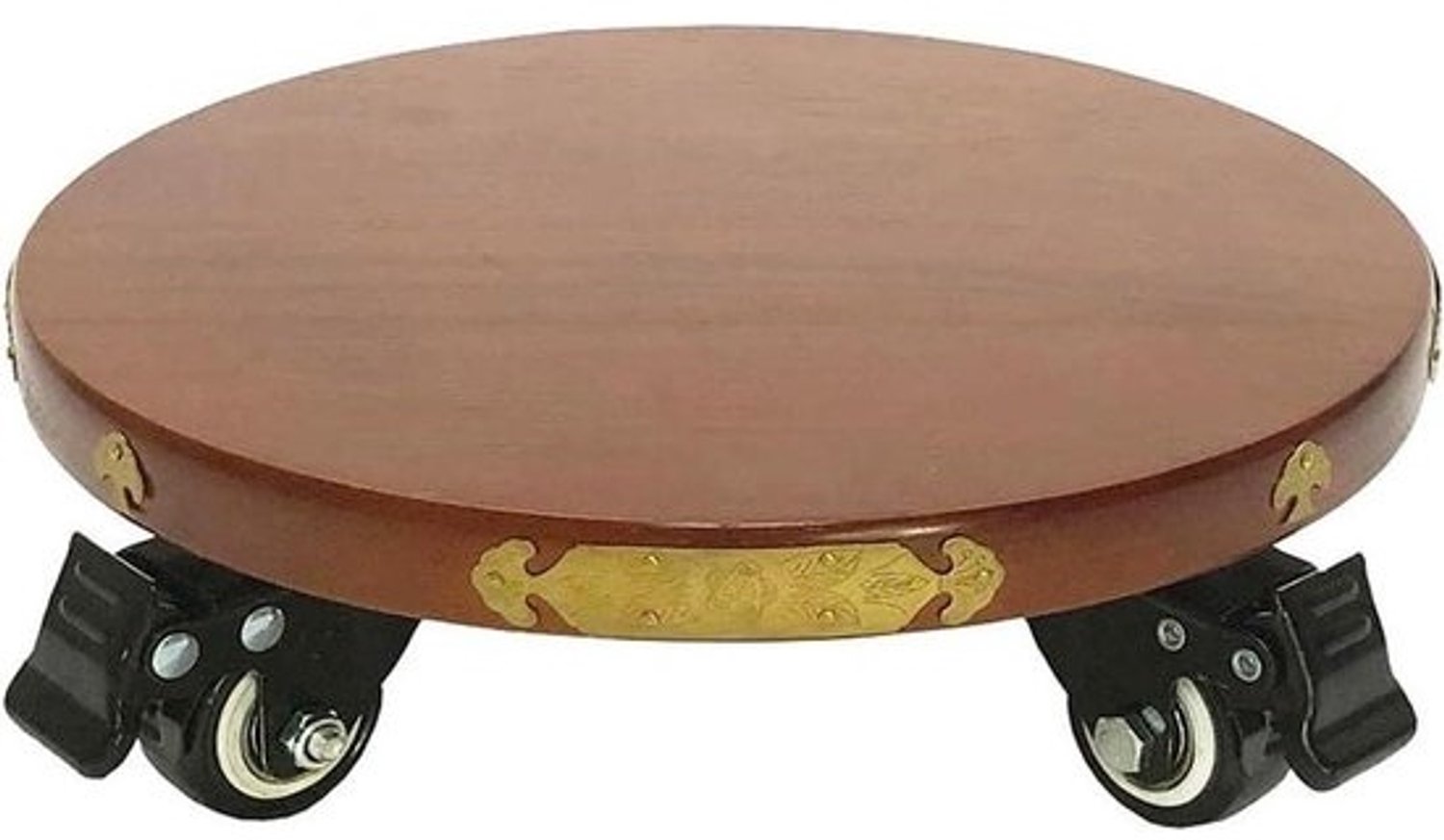 Plantenstandaard met wielen - Plantenroller en trolley - Planten verplaatsen - Vergrendelbare zwenkwielen - 25 cm - Niet gespecificeerd