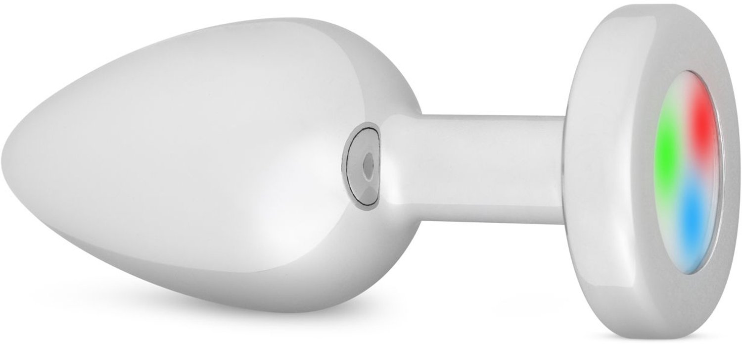 Easytoys Anal Collection - Buttplug LED Small - Zilver