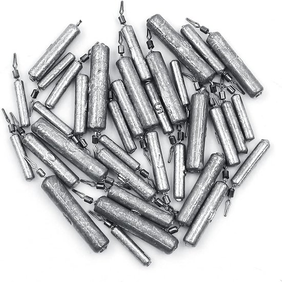 Vislood Set 35 Stuks - 3.5g tot 20g - Drop Shot Vissen — afbeelding 3