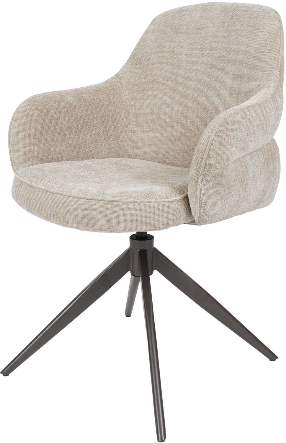 Home67 Eetkamerstoel Jane - Beige 120