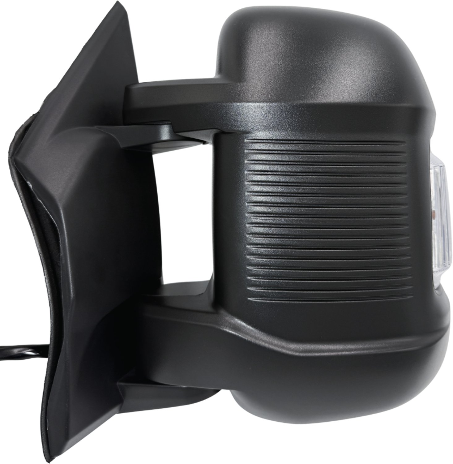 BILMAX Linker Buitenspiegel Vervanging voor Peugeot Boxer, Citroën Jumper, Fiat Ducato, Opel Movano, Toyota Proace Max 2024–2026, Elektrisch Verstelbaar, Verwarmd, Met Richtingaanwijzer, Met Temperatuursensor, Zwart, 8+2-Pins (Bestuurderszijde)