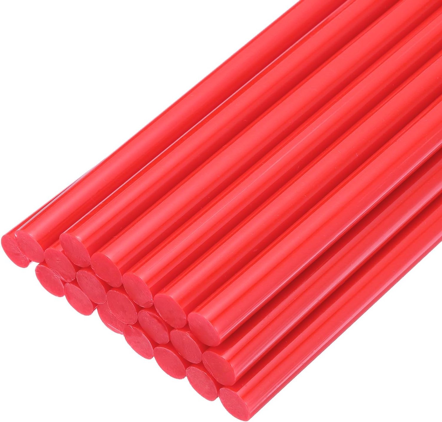 Lijmsticks 200 mm x 11 mm - Roze Rood - EVA-materiaal - Sterke viscositeit voor lijmpistolen - Vemera