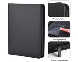 Cardloft Toploader Binder - Pokémon Kaarten Map - 360 Slots - Zwart