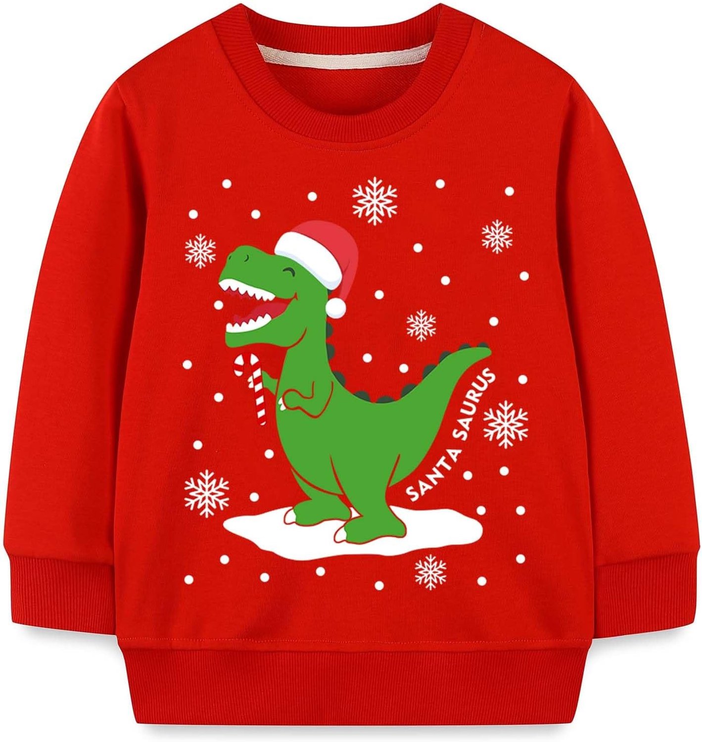Kersttrui met kerstmotieven