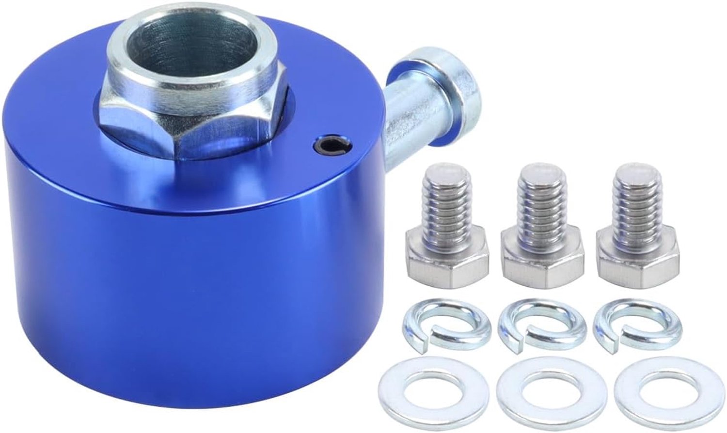 Stuurwiel snelkoppelingsnaaf 3/4 inch - geoxideerde aluminiumlegering - corrosiebestendig en veilig - eenvoudig te demonteren - m-winkel
