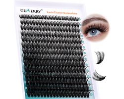 Cluster wimpers 40D 10-18mm - 0,07D individuele extensions - doe-het-zelf salonkwaliteit - Gemerry - Vemera