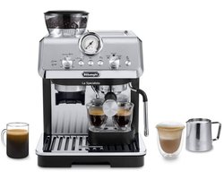 De’Longhi La Specialista Arte - pistonmachine met MyLatte Art-stoompijpje en Active Temperature Control - Metaal/Zwart - EC9155.MB