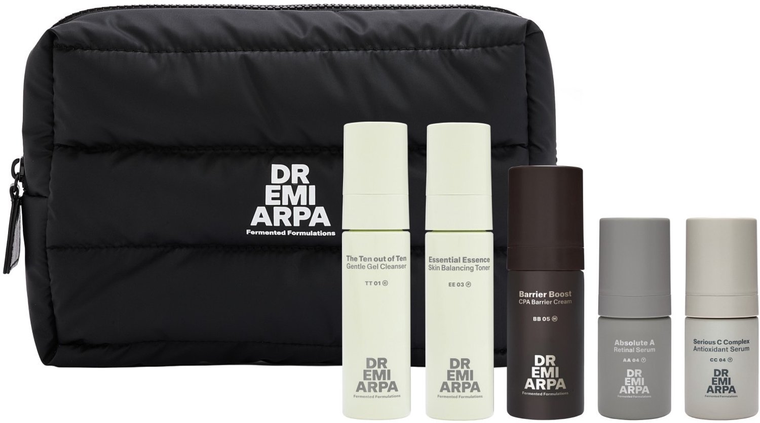 Dr. Emi Arpa Skin Frequent Flyer Set Travel Routine