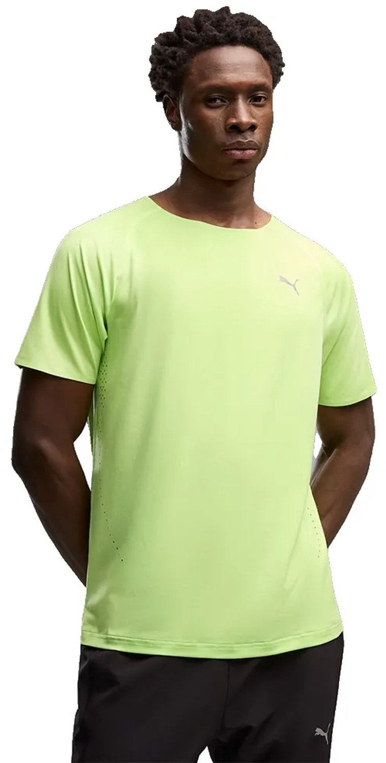 Puma Cloudpun T-shirt Met Korte Mouwen Man Sunny Lime