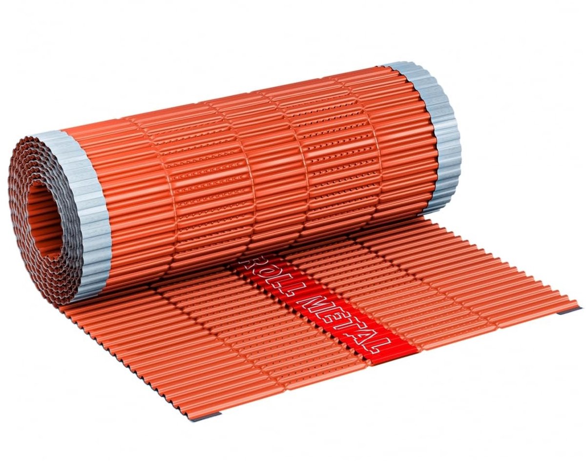 Aluminium Nokband met Butyl Tape 5m (RAL8004)