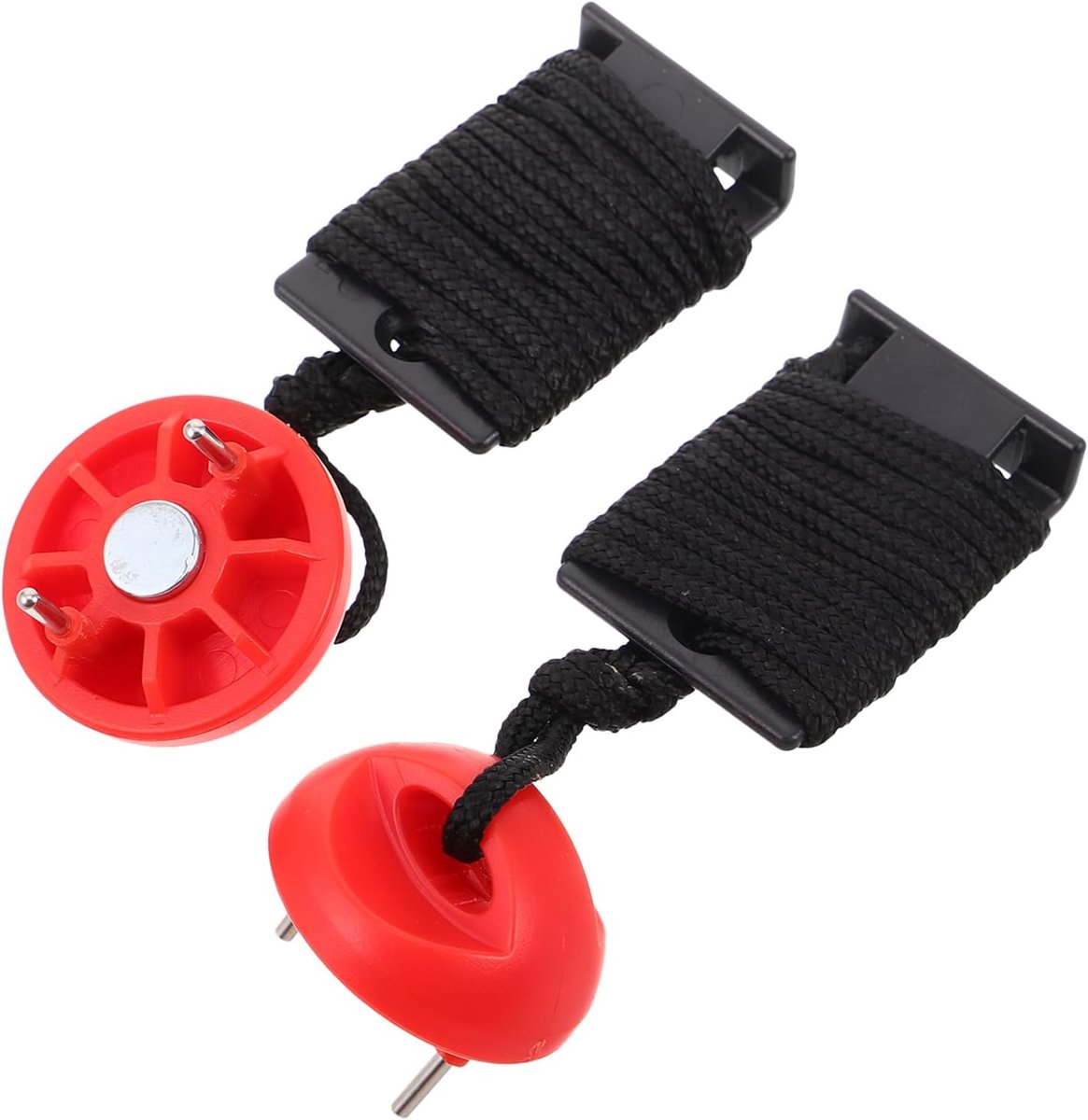 2 stuks vervangende veiligheidssleutels voor loopbanden: Universele veiligheidssleutels voor loopbanden - Vervangende noodstopschakelaar voor loopbanden, fitnessapparatuur en accessoires