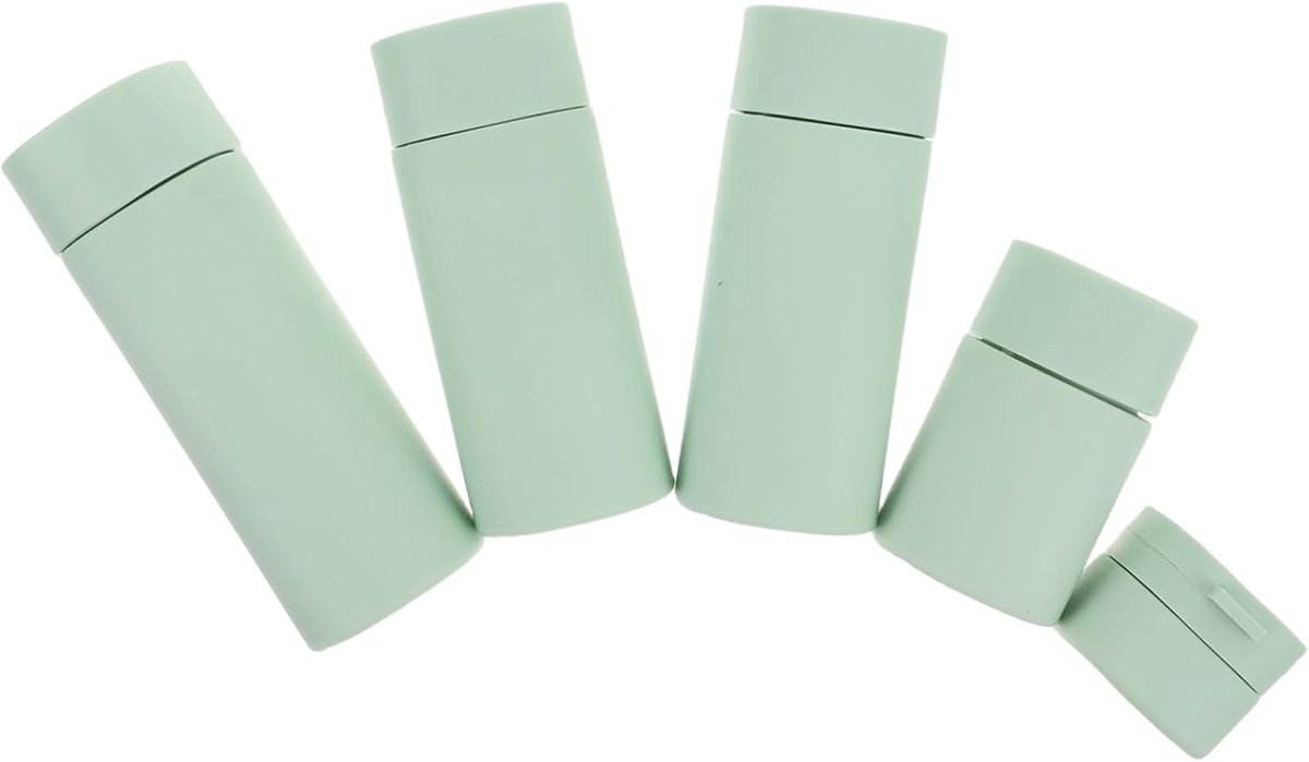 1 Set Reisflessen: Toiletartikelen, Reisformaat Containers, Lekvrije Navulbare Flessen Voor Shampoo, Lotion, Reisaccessoires