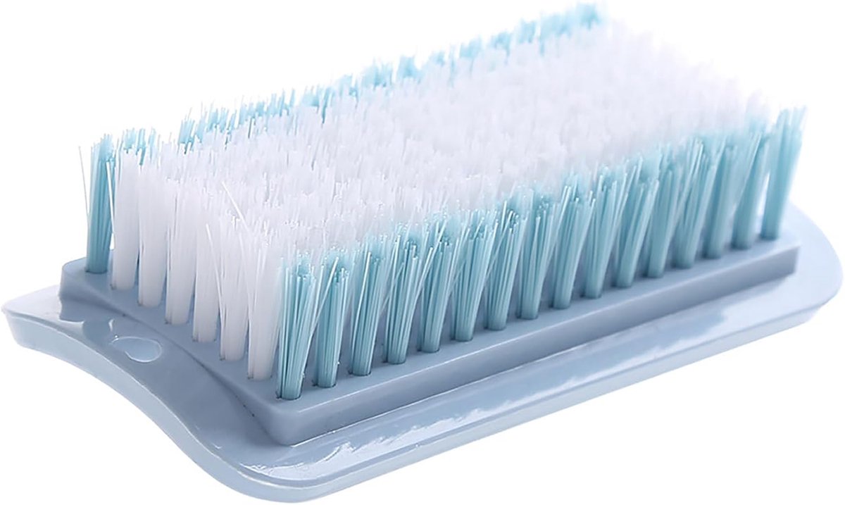 Schoenreinigingsborstel, vuilafstotende borstel met zachte borstelharen voor schoenen en kleding, gemakkelijk vast te houden en veelzijdig voor keukengerei, PP-materiaal